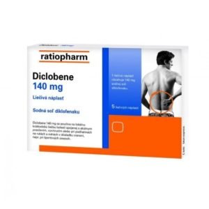DICLOBENE 140 g liečivá náplasť 5 kusov