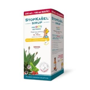 DR. WEISS Stopkašeľ sirup pre deti 200 ml + 100 ml ZADARMO