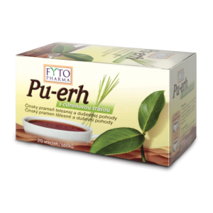 FYTO Pu-erh s citrónovou trávou 20 x 1,5g