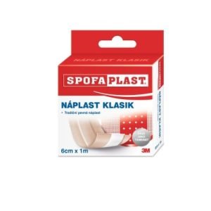 3M Spofaplast č.254 klasik textilná náplasť 6 cm x 1 m 1 kus