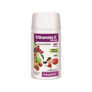 PARGAVIT Vitamín C mix plus pre deti 90 tabliet