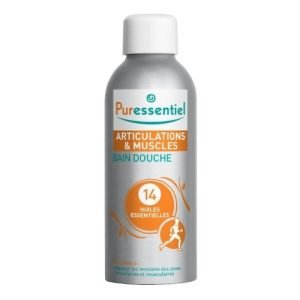 PURESSENTIEL Kúpeľ na boľavé svaly a kĺby 14 esenciálnych olejov 100 ml
