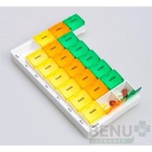 Dávkovač liekov typ 03 týždenný 1ks