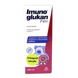 IMUNOGLUKAN P4H Sirup 250 ml + IMUNOGLUKAN P4H 10 kapsúl