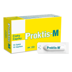 PROKTIS-M rektálne čapíky 10 kusov