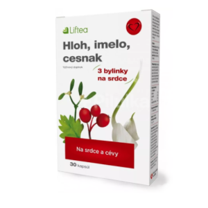 LIFTEA Hloh, imelo, cesnak 30 kapsúl