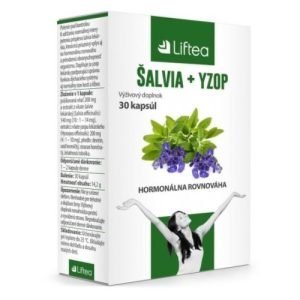 LIFTEA Šalvia a Yzop 30 kapsúl