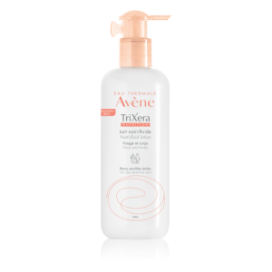 AVENE TriXera Nutri-Fluid Výživné mlieko pre suchú kožu 400 ml