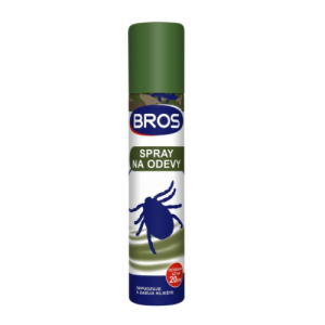 BROS Sprej na odevy proti kliešťom 90 ml