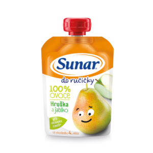 SUNAR Do ručičky hruška a jablko 100 g