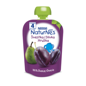 NESTLÉ Min frukt slivka, hruška 90 g