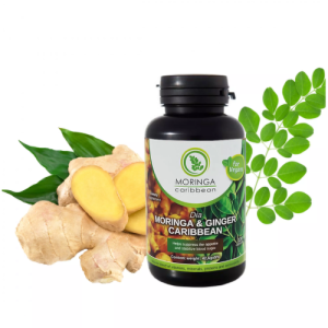MORINGA CARIBBEAN Dia moringa & ginger 120 kapsúl