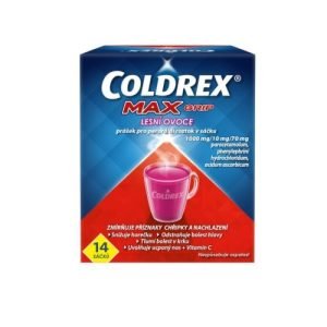 COLDREX Maxgrip lesné ovocie 14 vreciek