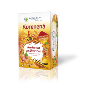 MEGAFYT Korenená kurkuma so škoricou 20 x 2 g