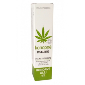 KONOPNÉ MAZANIE 10% konopného oleja 100 ml