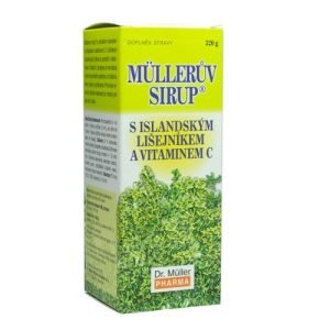 MÜLLEROV SIRUP s islandským lišajníkom a vitamínom C 320 g