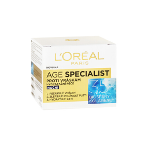 L´OREAL Age specialist 35+ nočný krém proti vráskam 50 ml