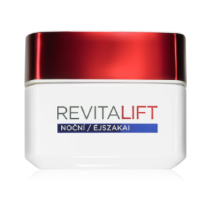 L´OREAL Revitalift nočný krém proti vráskám a na spevnenie pleti 50 ml