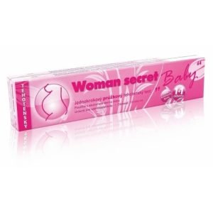 WOMAN SECRET Baby tehotenský test prúžkový 2v1 1 kus