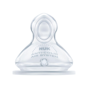 NUK Cumlík na fľašu FC+, V1 silikón, anti-colic 1 kus