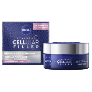 NIVEA Nočný krém hyaluron cellular filler 50 ml