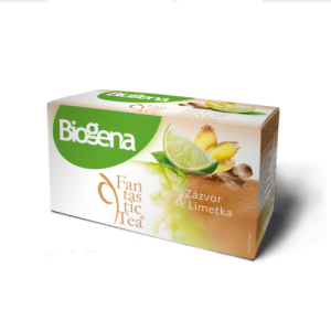 BIOGENA Fantastic tea zázvor & limetka 20 x 2 g