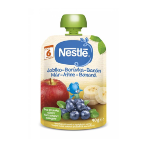 NESTLÉ Jablko, čučoriedka, banán 90 ml