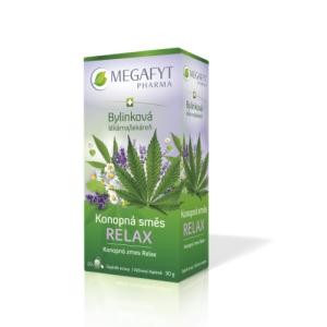 MEGAFYT Bylinková lekáreň konopná zmes relax 20 x 1,5 g