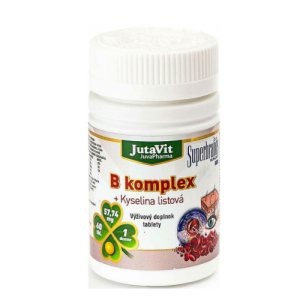 JUTAVIT B-komplex + kyselina listová 60 tabliet