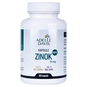 ADELLE DAVIS Zinok forte, 25 mg 60 kapsúl