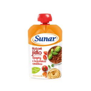 SUNAR Hotové jedlo špagety s boloňskou omáčkou 120 g