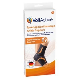 VOLTACTIVE Členková bandáž ľavá, s pelotou tvaru L, veľkosť L 1 kus
