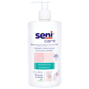 SENI Care hydratačná telová emulzia pre suchú pokožku, 4% Urea 500 ml