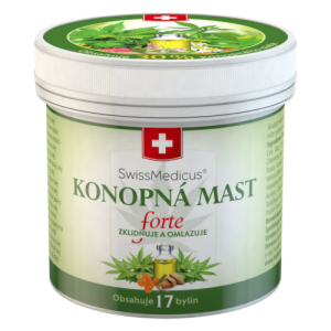 HERBAMEDICUS Konopná masť forte 125 ml
