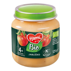 HAMI Ovocný príkrm BIO jabĺčko 125 g