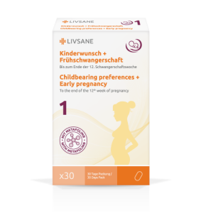 LIVSANE Pred otehotnením a ranné tehotenstvo 1 30 tabliet