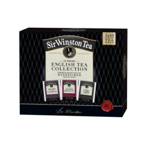 SIR WINSTON Tea kolekcia čierne čaje 3 x 10 vrecúšok