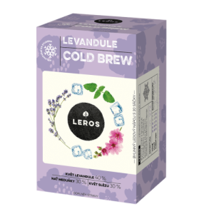 LEROS Cold brew levanduľa 20 x 1 g