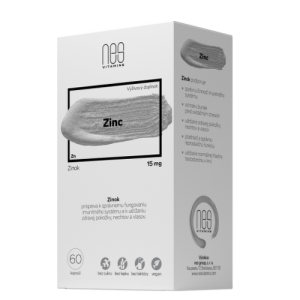 NESVITAMINS Zinc 15 mg 60 kapsúl