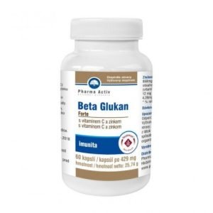 PHARMA ACTIV Beta glukán forte 60 kapsúl