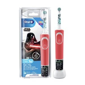 ORAL-B Kids Stars wars elektrická zubná kefka od 3 rokov + 4 nálepky set