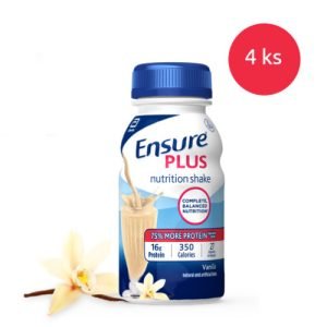 ENSURE PLUS vanilková príchuť 4 x 220 ml