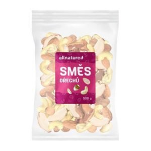 ALLNATURE Zmes orechov s pravou brusnicou 500 g