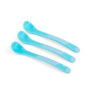 TWISTSHAKE Lyžička na kŕmenie pastelovo modrá 4+m 3 ks