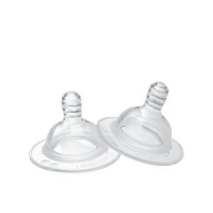 TWISTSHAKE Cumlík anti-colic large 4+m na fľašu silikónový 2 ks