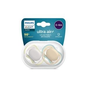 AVENT Cumlík 18m+ Ultra air neutral na utišovanie silikón 2 ks