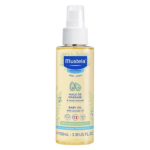 MUSTELA Bébé masážnyolej s avokádovým olejom pre deti od narodenia 100 ml