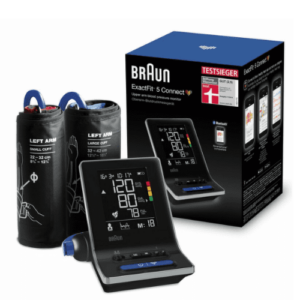 BRAUN 6350 Exactfit 5 connect BUA  tlakomer ramenný s bluetooth a dvoma manžetami 1 kus