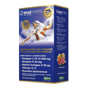 DIAS Forte prášok vo vrecúškach príchuť grep 30 kusov