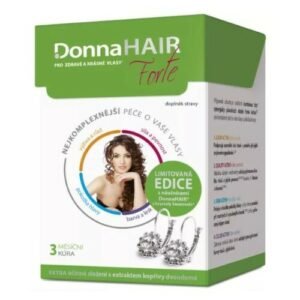 DONNA HAIR Forte 3-mesačná kúra + náušnice swarovski set